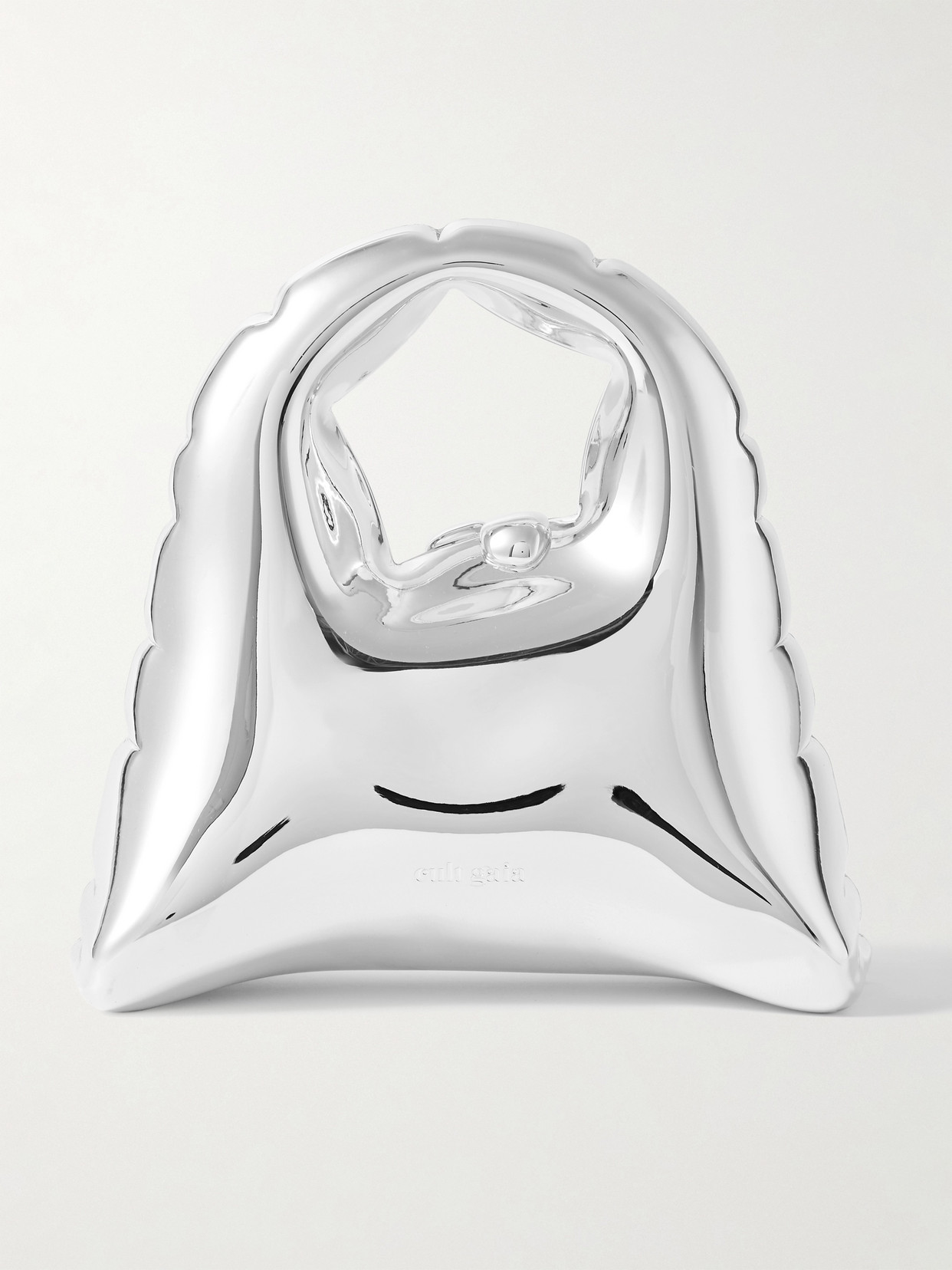 Cult Gaia Inara Top Handle In Silver