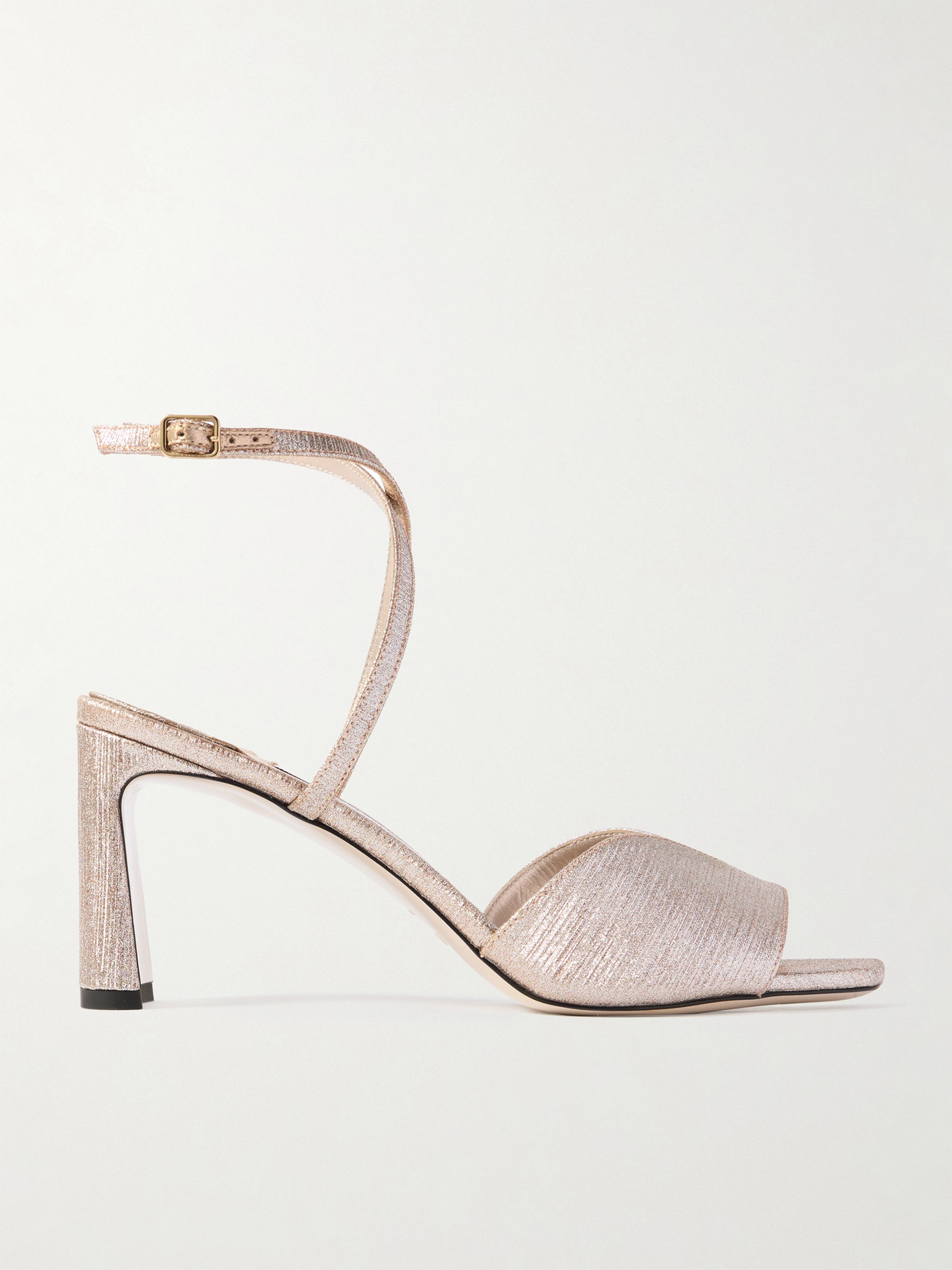Jimmy Choo - Karli 75 Lurex Sandals - Pink
