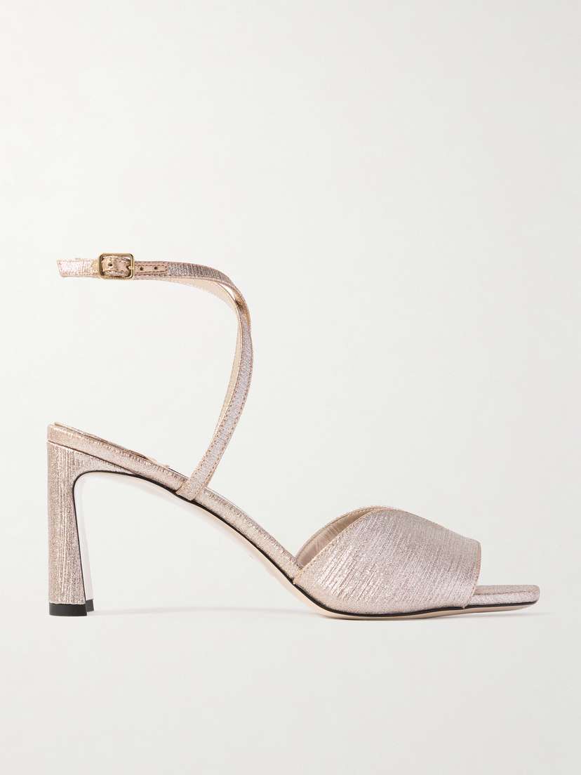 Jimmy Choo Karli 75 Lurex Sandals