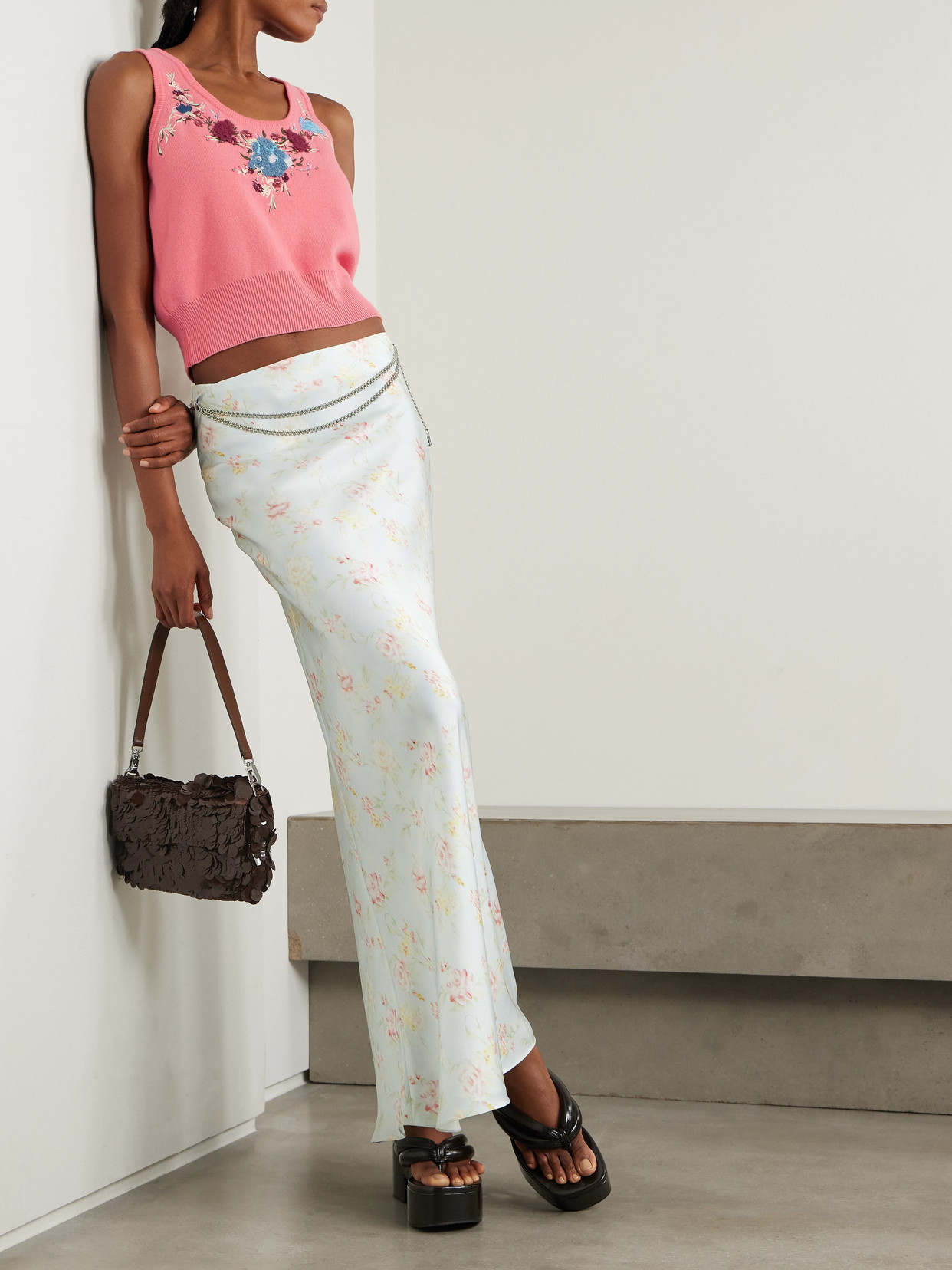 Floral-Print Maxi