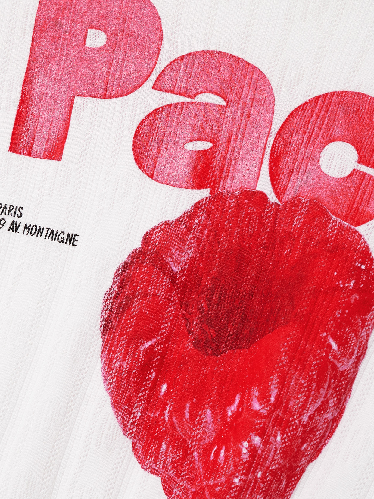 Rabanne White Short T-shirt