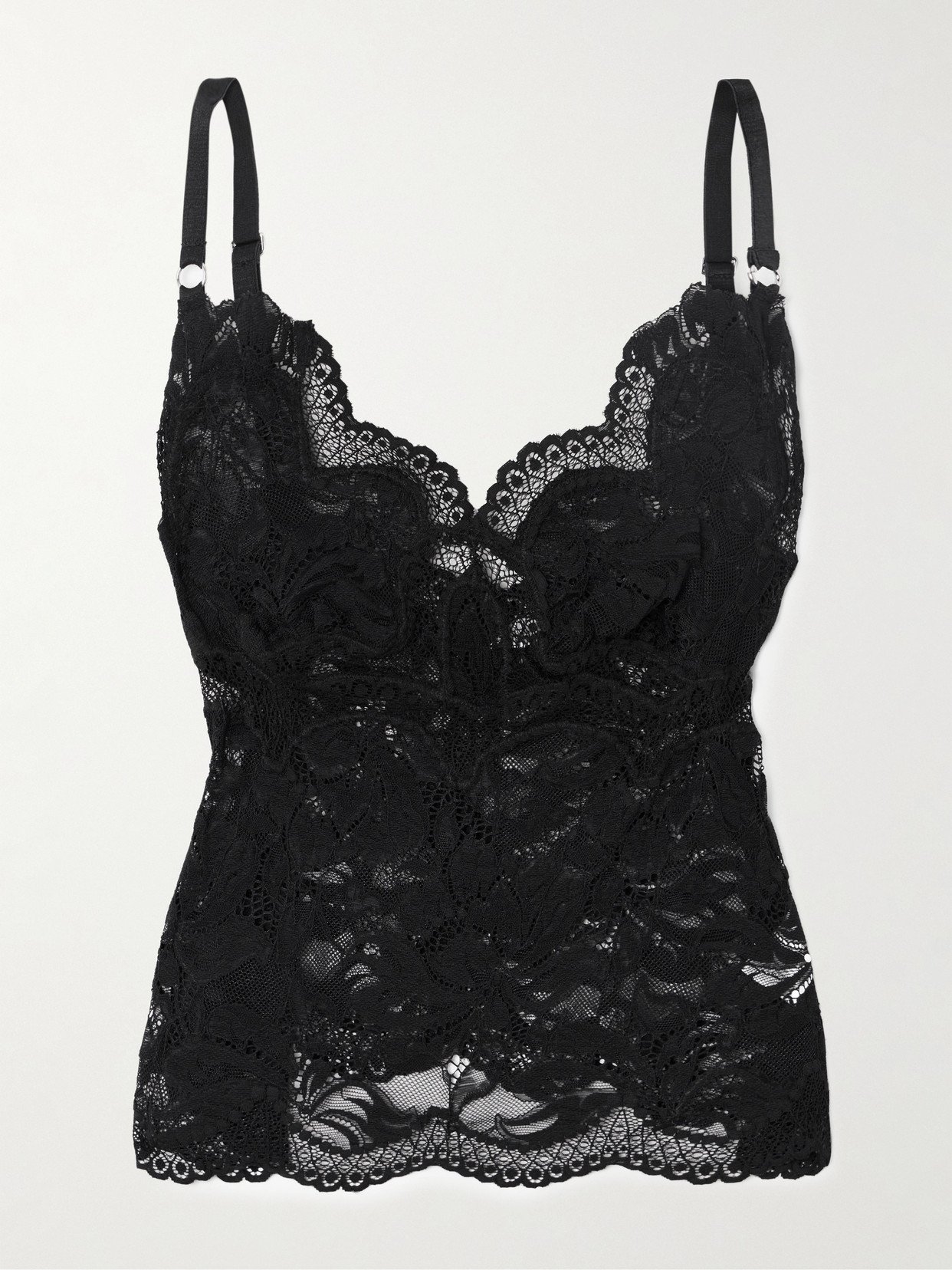 Rabanne Lace Camisole In Black