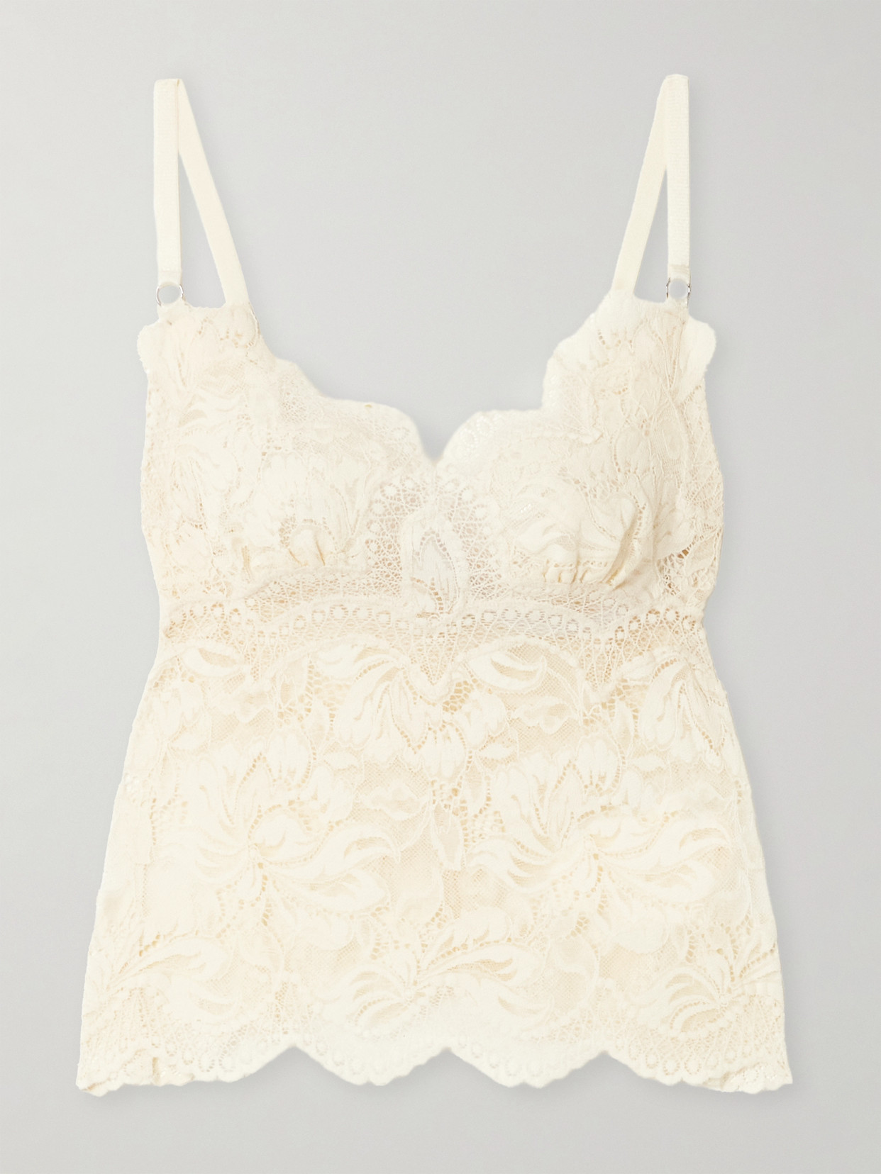 Rabanne Lace Camisole In Ivory