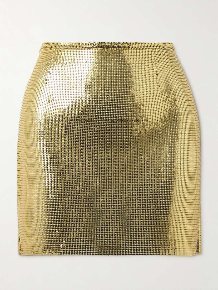 Rabanne Chainmail Mini Skirt