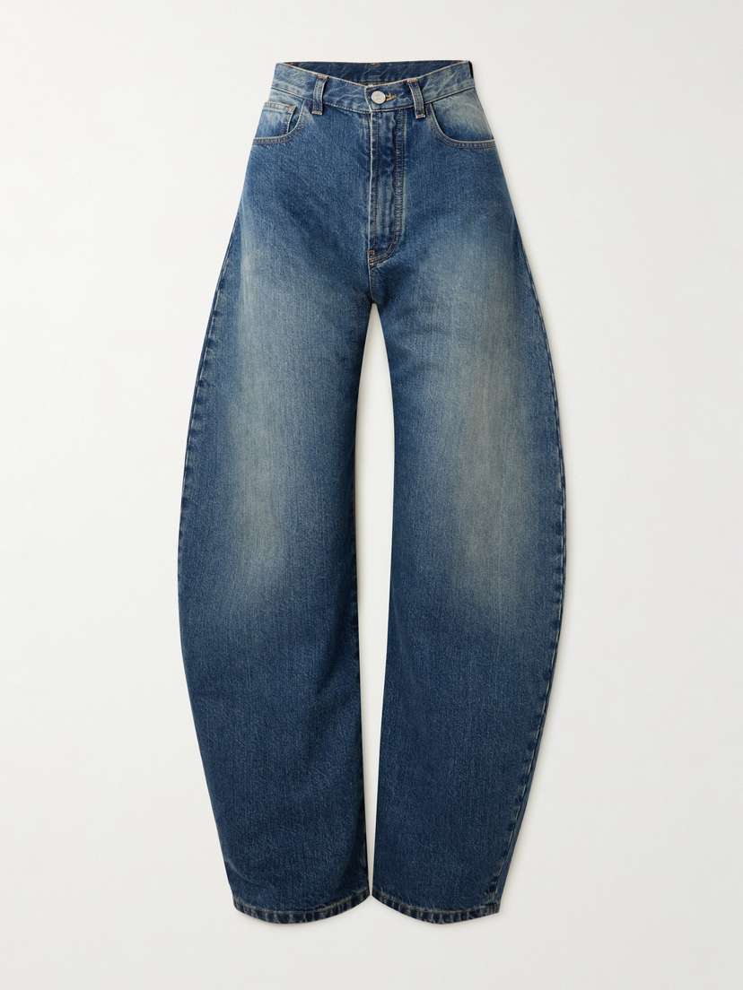 Alaïa High-rise Barrel-leg Jeans