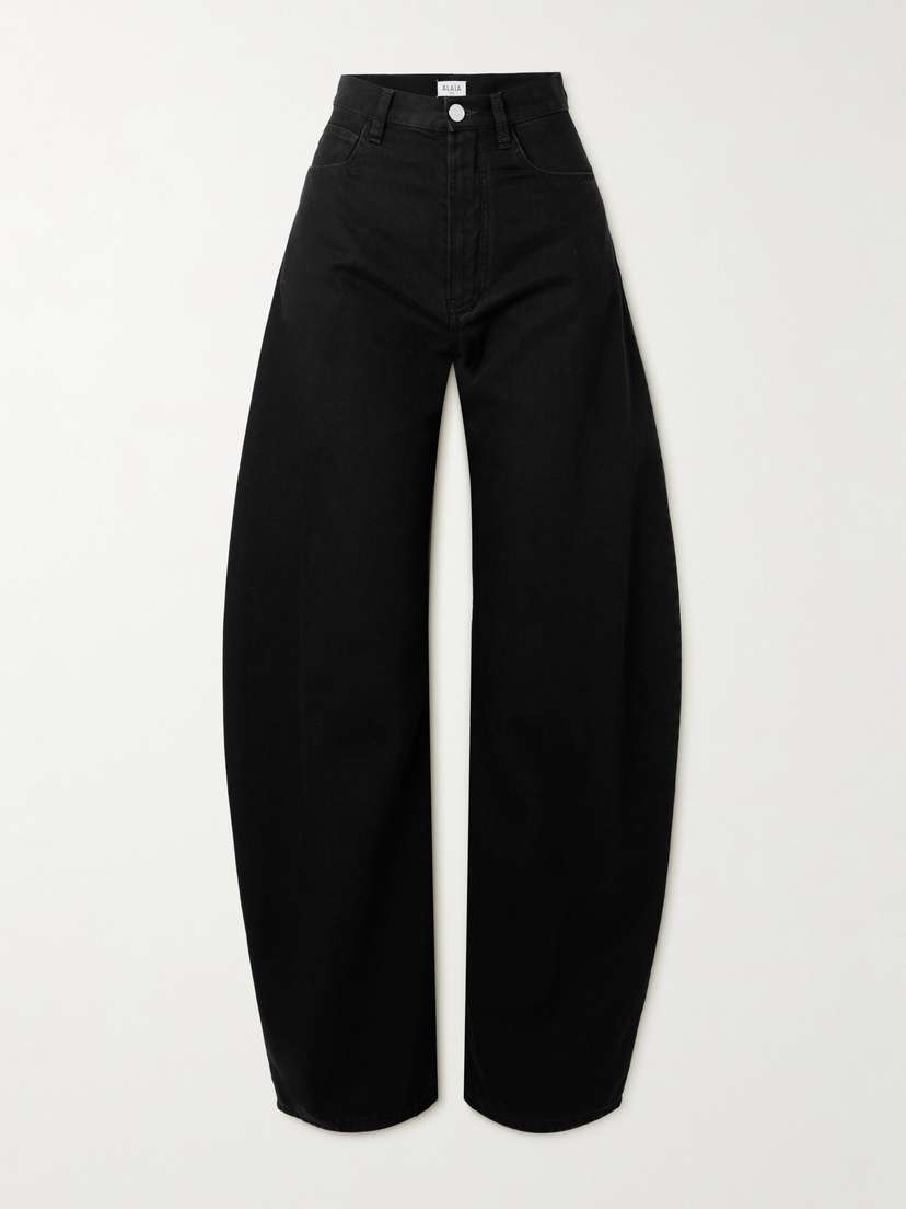 Alaïa High-rise Barrel-leg Jeans