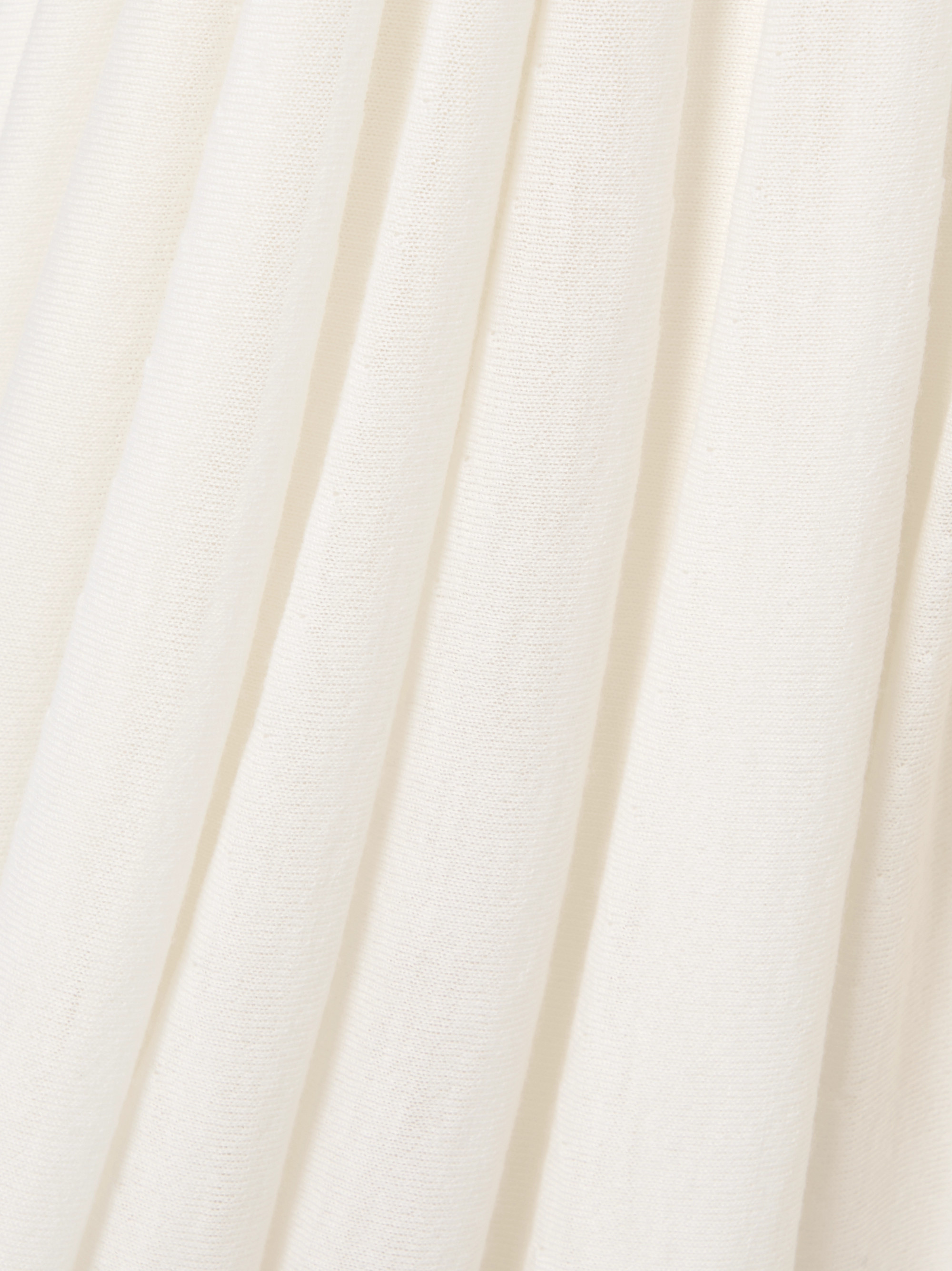 Alaïa One-shoulder ribbed wool midi dress
