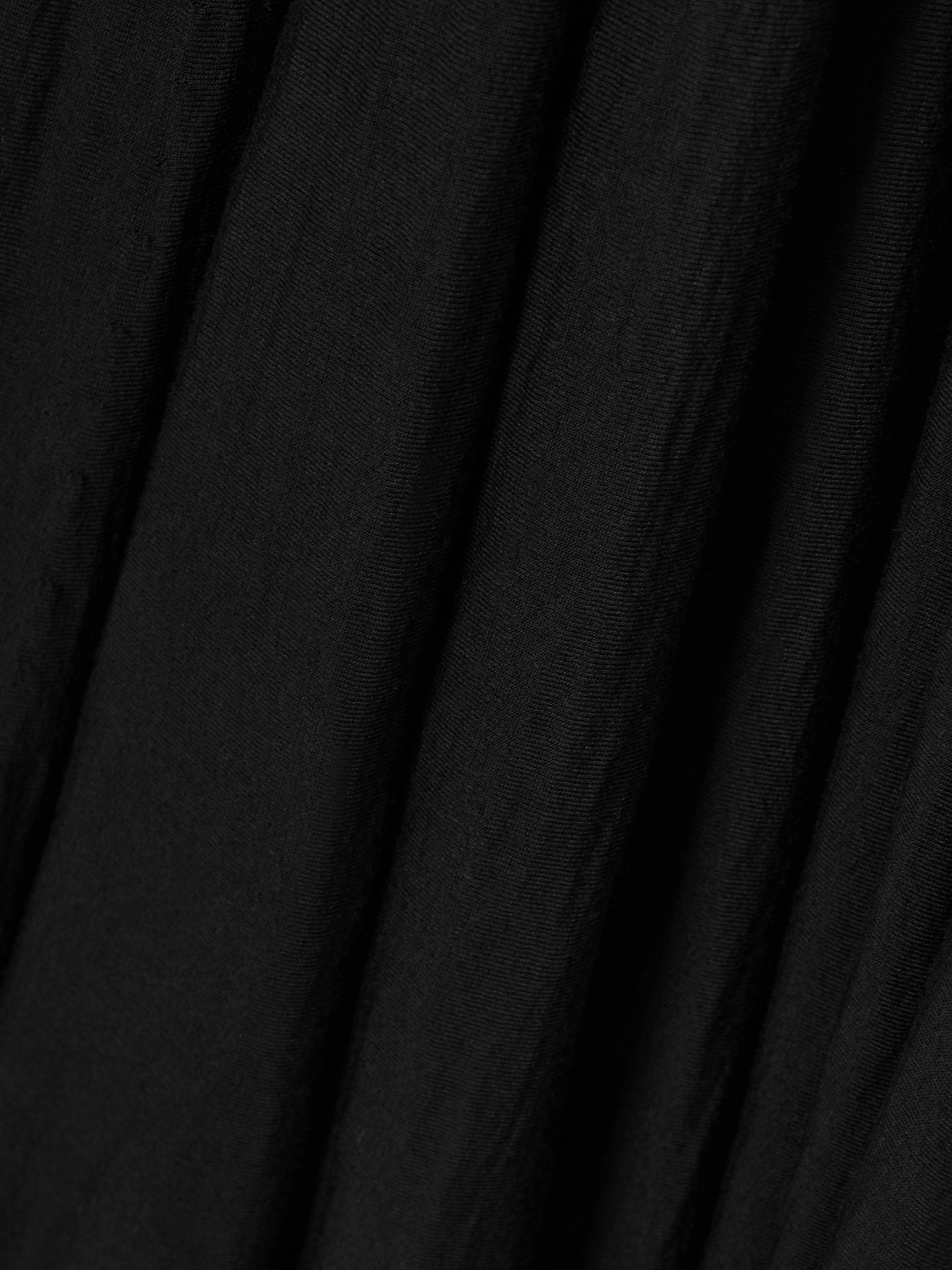 Alaïa Cutout Wool-blend Turtleneck Midi Dress In Black