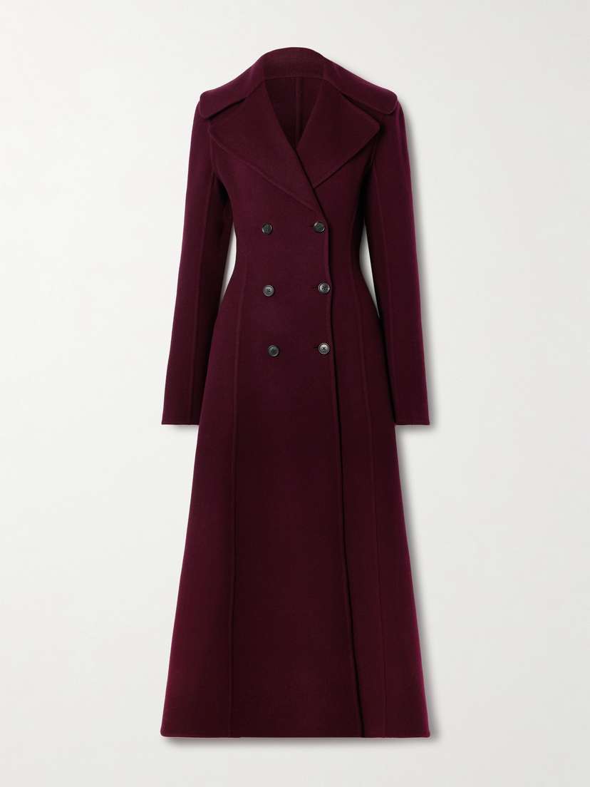 Alaïa Double-breasted Wool Coat