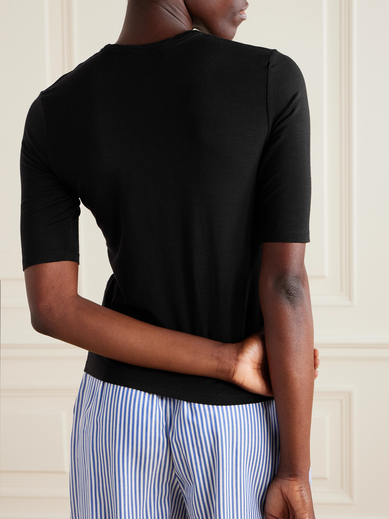 Cdlp Jersey T-shirt In Black