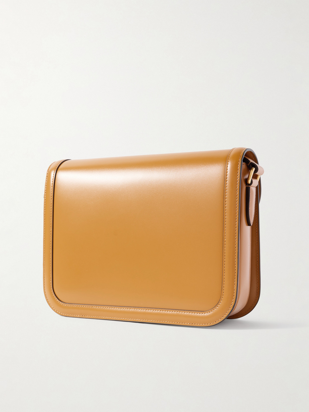 Valentino Garavani Valentino 9to5 Foldover Top Shoulder Bag In Brown