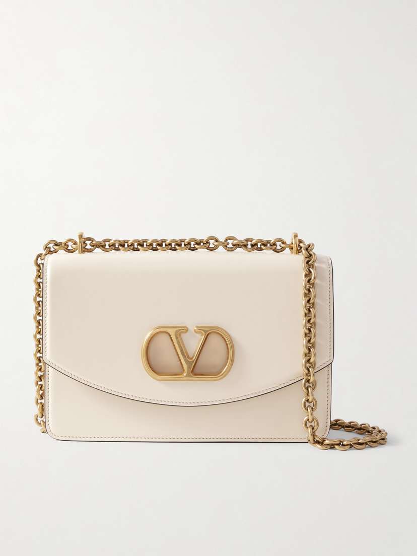 Valentino Garavani Vain Leather Shoulder Bag