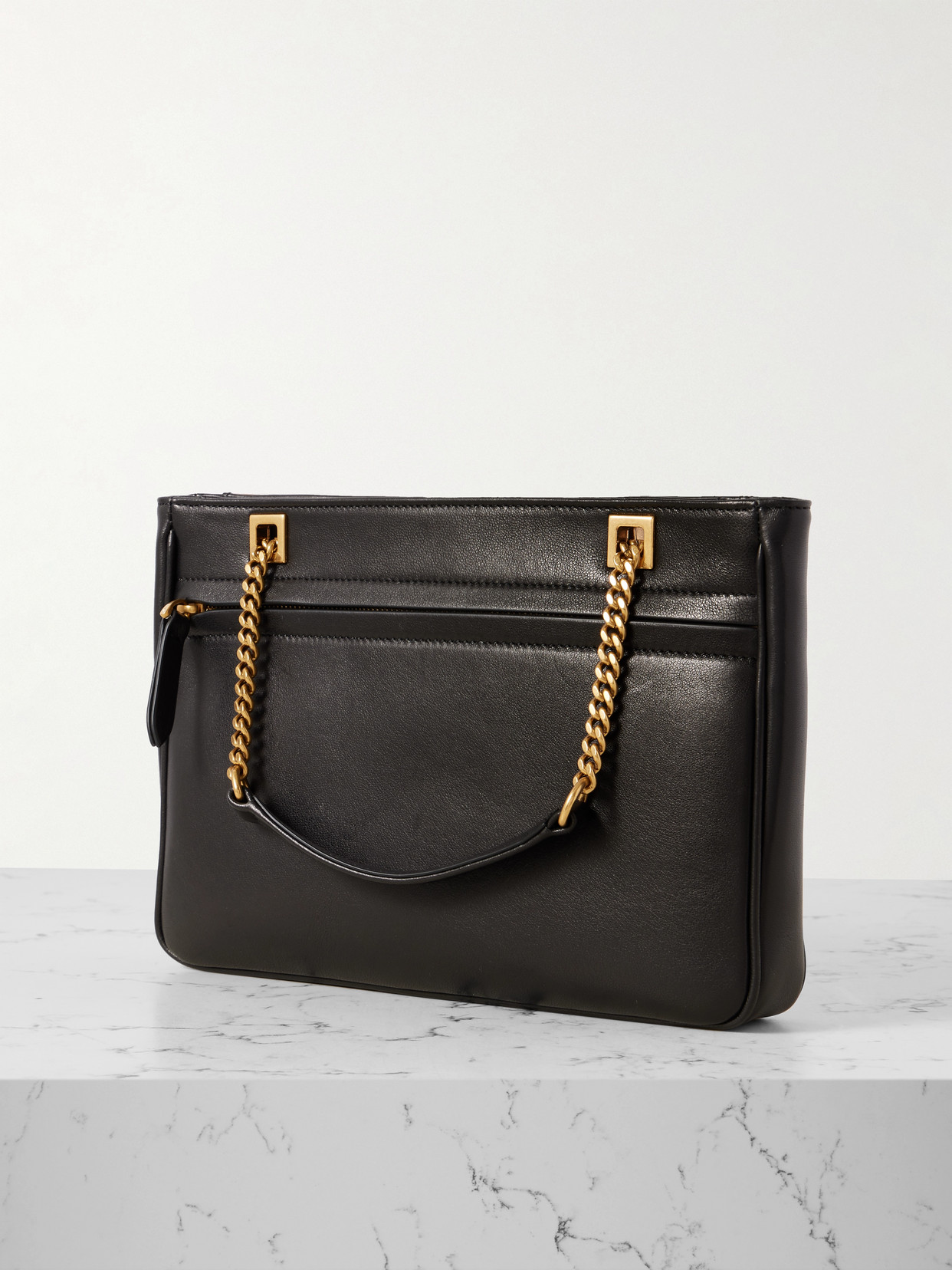Valentino Viva Superstar Two-tone Leather Shoulder Bag In Brown