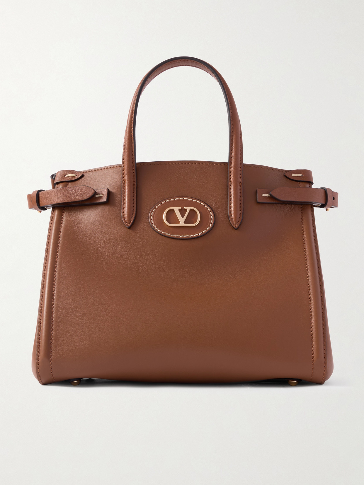 Valentino Antibes Small Handbag Strap Adjustable In Brown