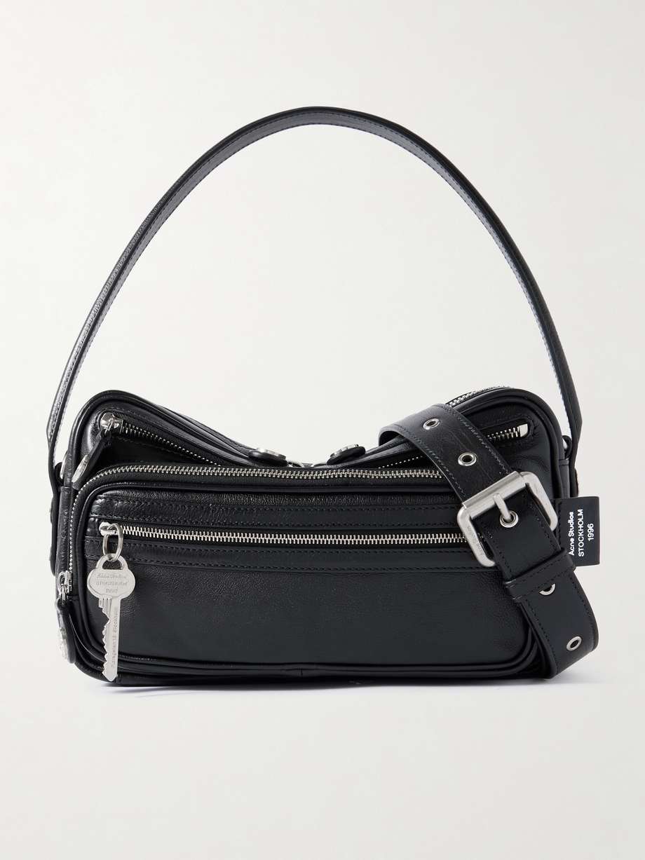 ACNE STUDIOS 纹理皮革单肩包 | NET-A-PORTER