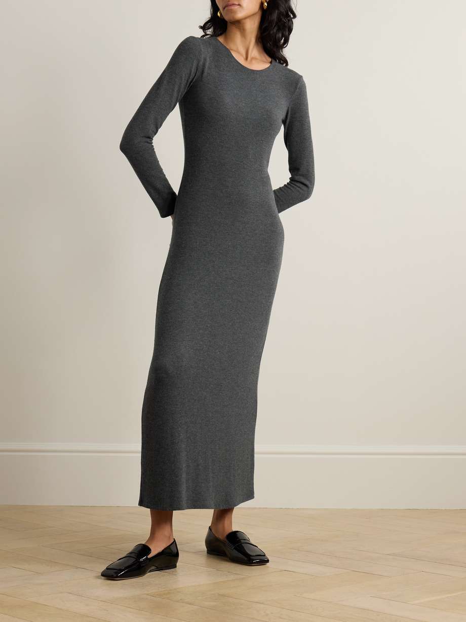 lauren stretch-jersey maxi dress
