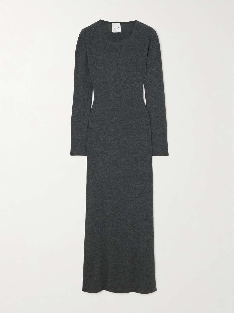 lauren stretch-jersey maxi dress