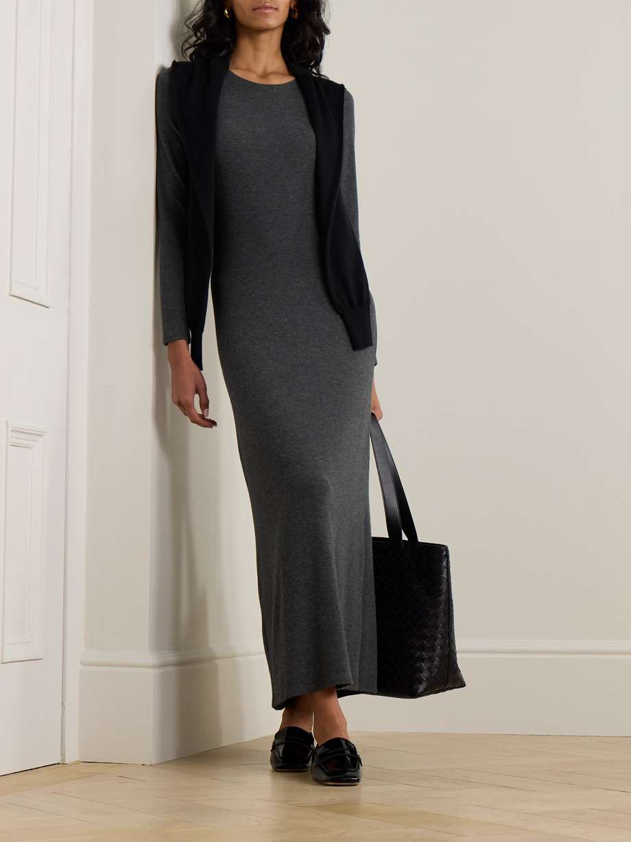 lauren stretch-jersey maxi dress