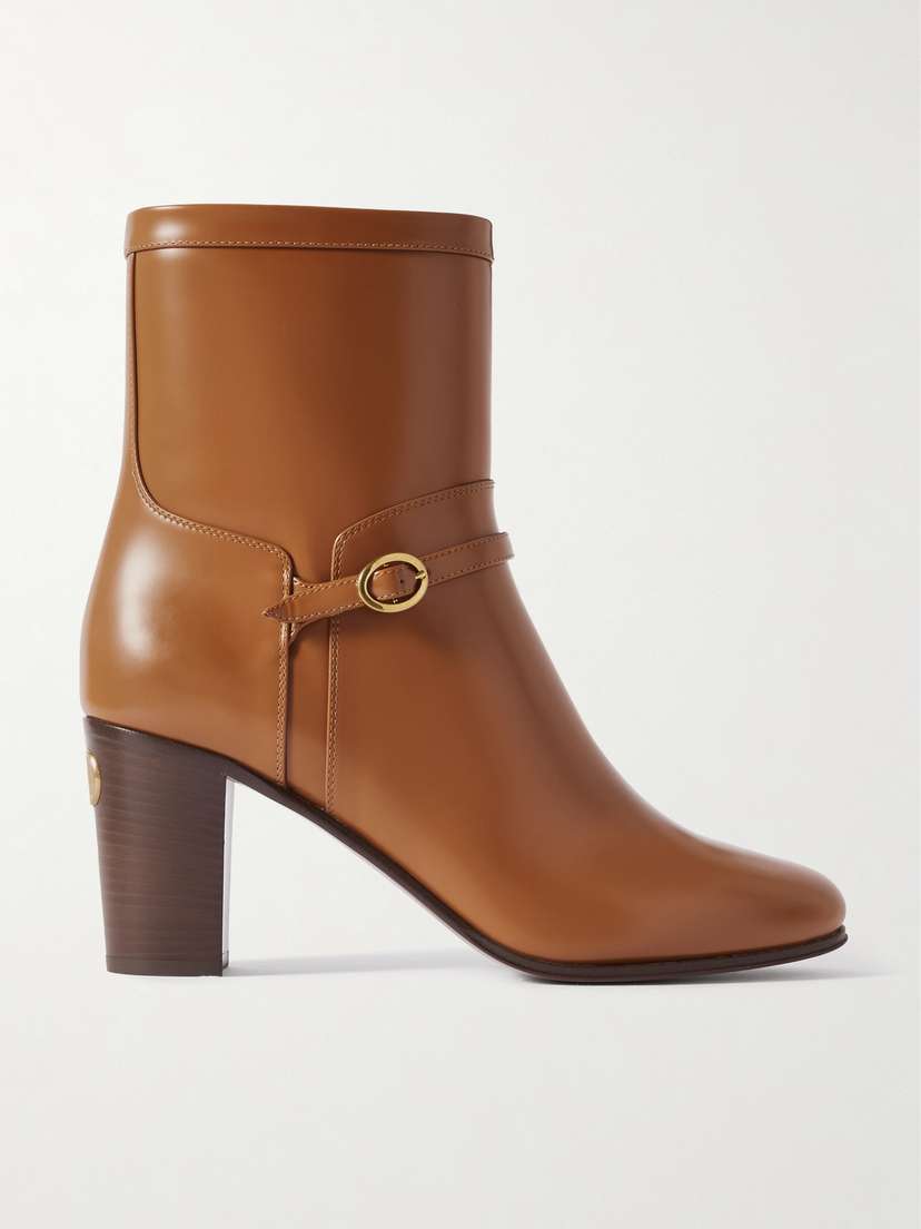 Valentino Garavani 80 Leather Ankle Boots