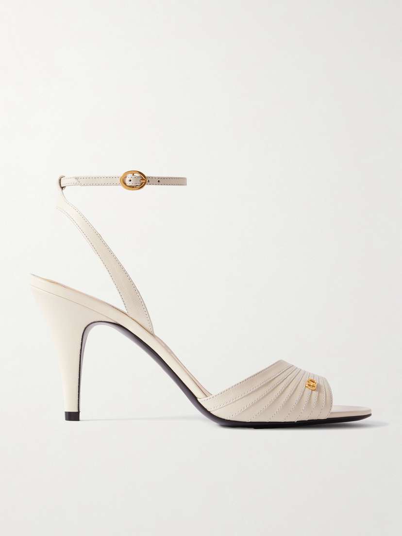 Valentino Garavani Ladycrush 85 Embellished Leather Sandals