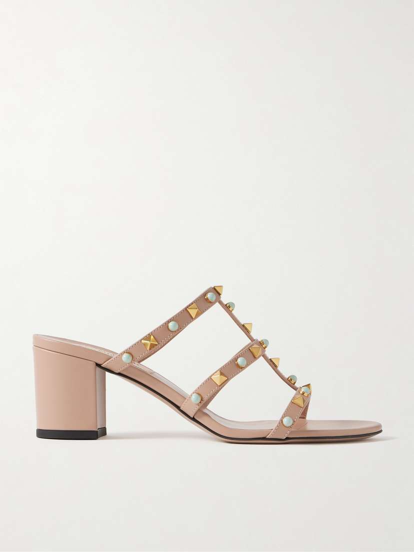 Valentino Garavani Rockstud 60 Leather Mules