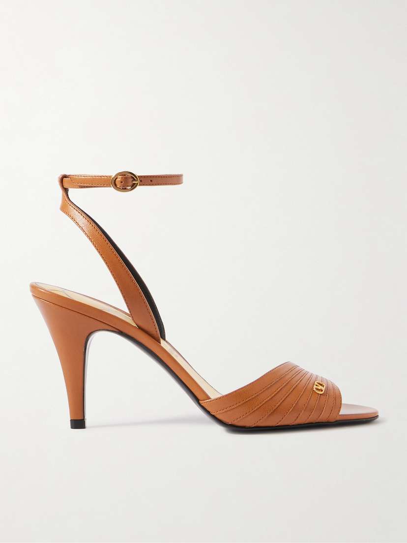 Valentino Garavani Ladycrush 86 Embellished Leather Sandals