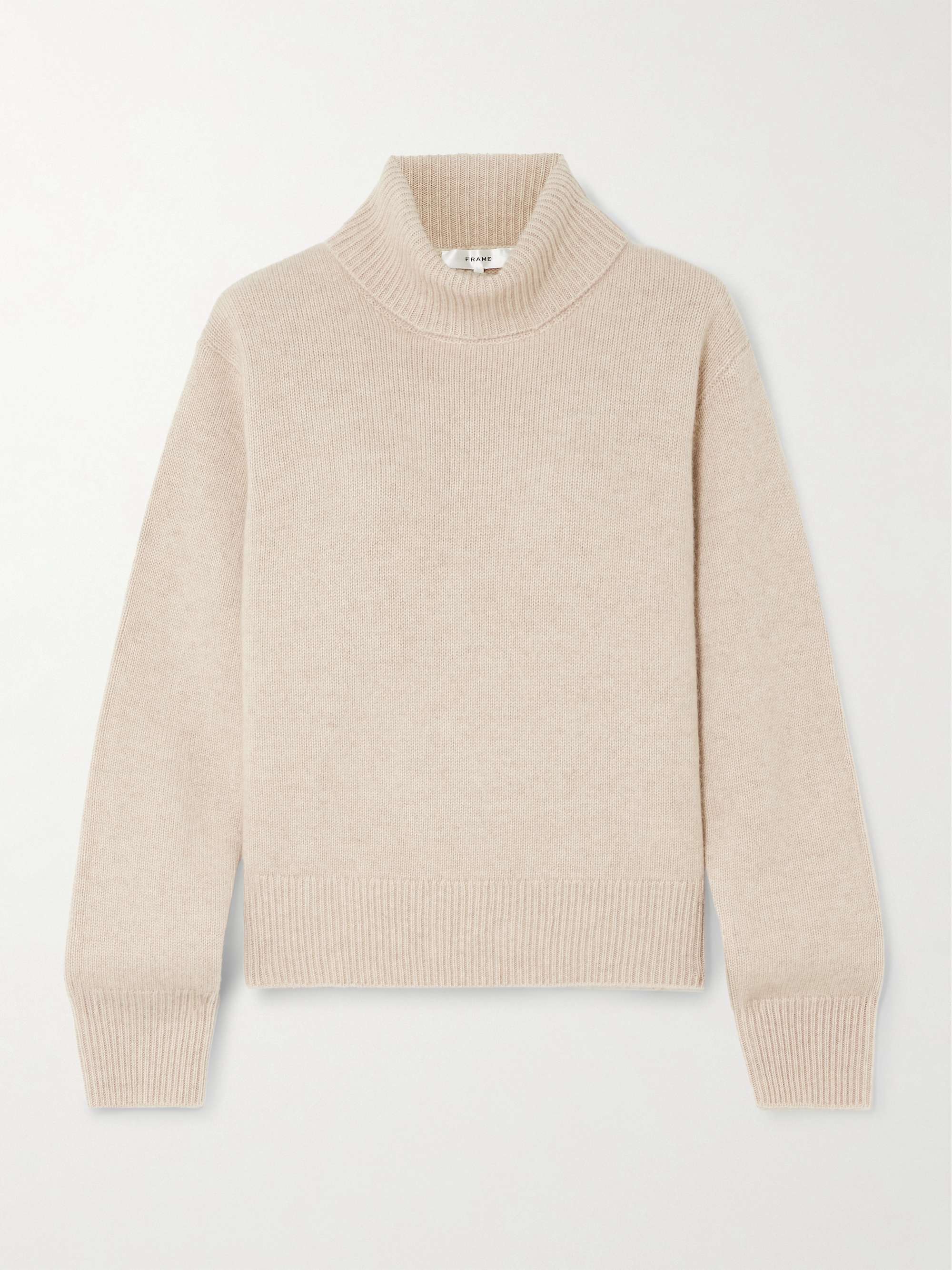 FRAME Cashmere turtleneck sweater | NET-A-PORTER FRAME Cashmere turtleneck sweater | NET-A-PORTER
