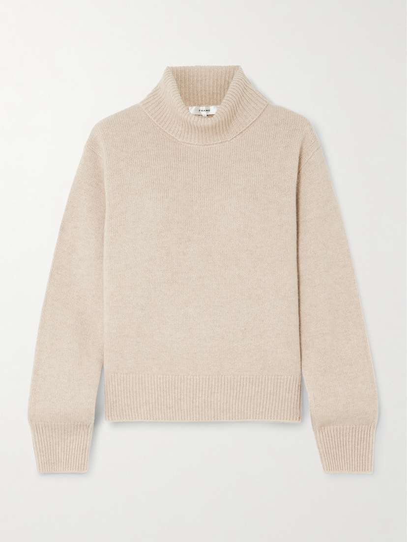 Frame Cashmere Turtleneck Sweater
