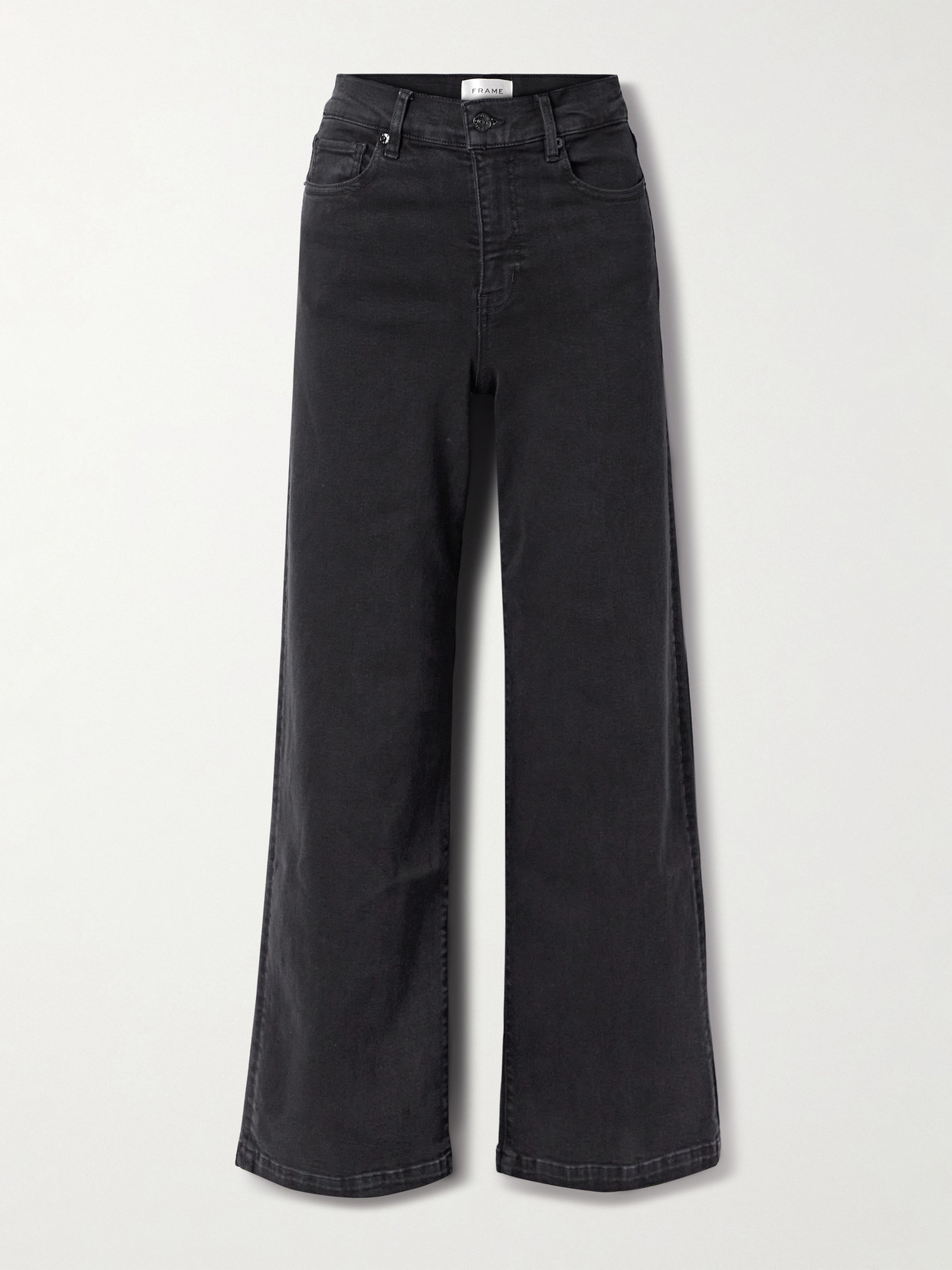 FRAME LE SLIM PALAZZO HIGH-RISE WIDE-LEG JEANS