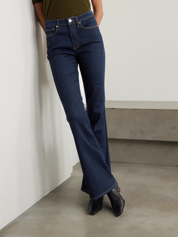 FRAME Le High Flare high-rise flared jeans