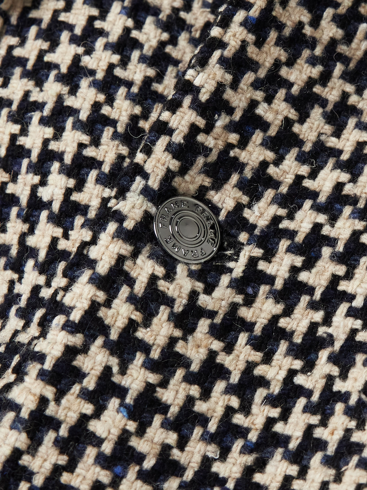 Houndstooth Tweed Jacket