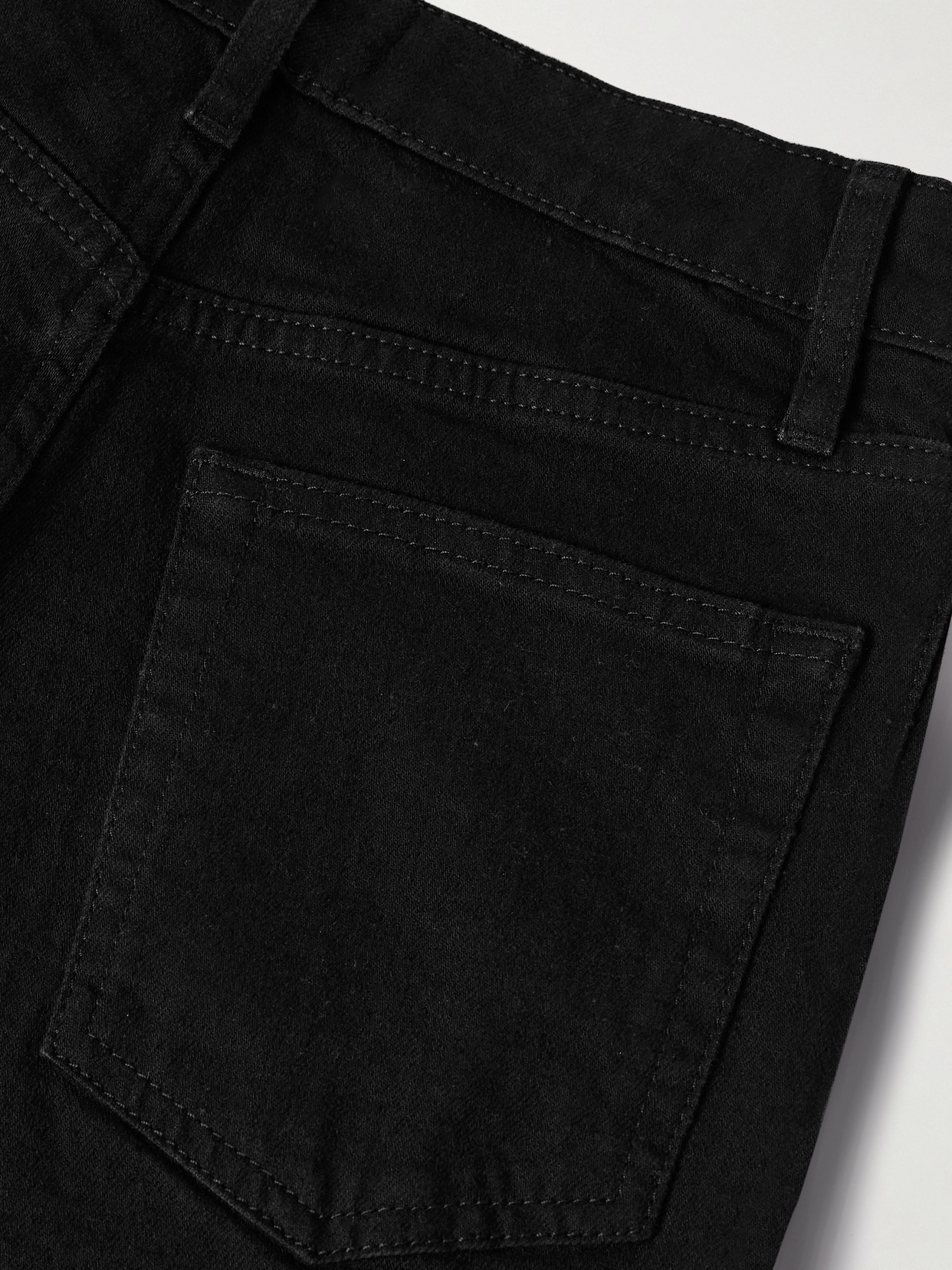 Frame Le Crop Mini Claudius Bootcut Jean In Black