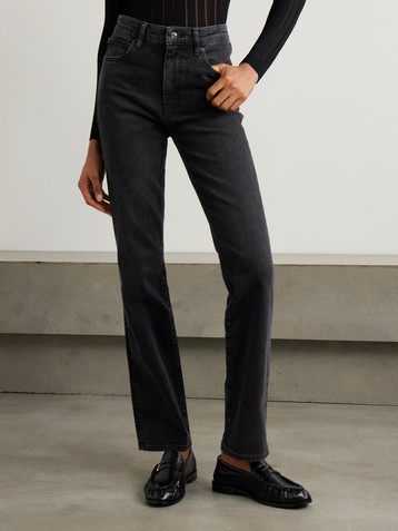 FRAME The Ruler high-rise straight-leg jeans