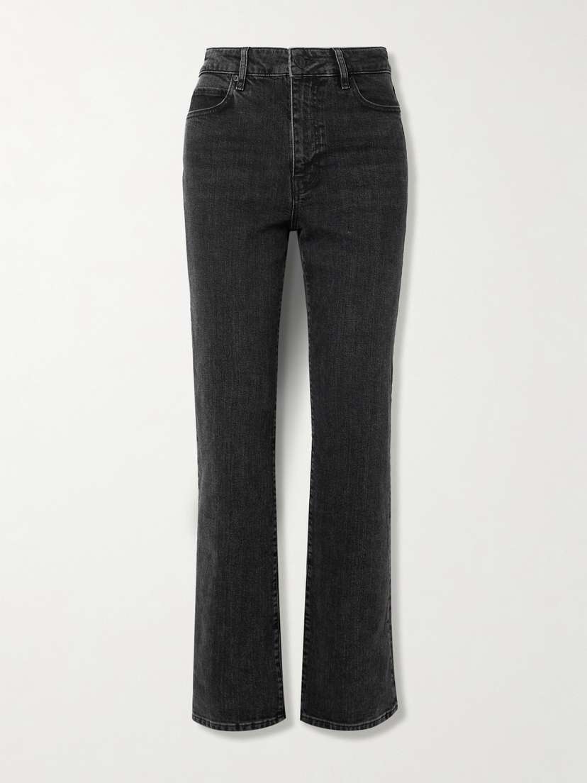 Frame The Ruler High-rise Straight-leg Jeans