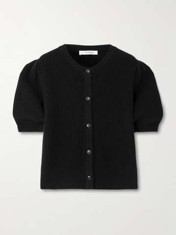 FRAME Double Pocket Crop Cardigan | Nordstromrack