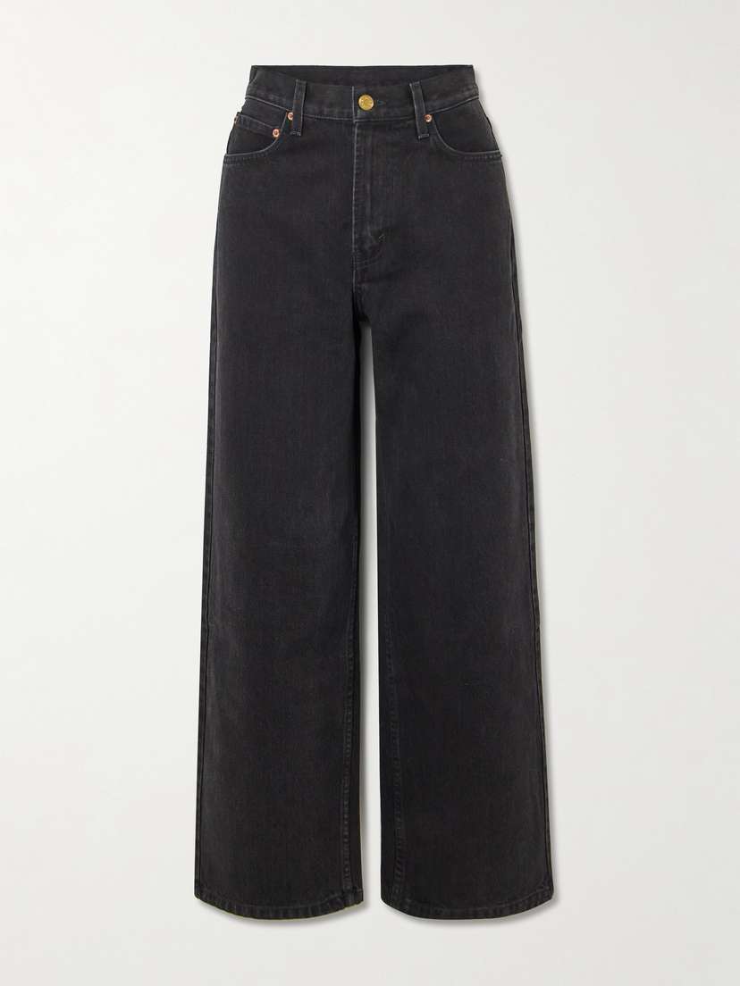 B SIDES Elissa High-rise Wide-leg Jeans
