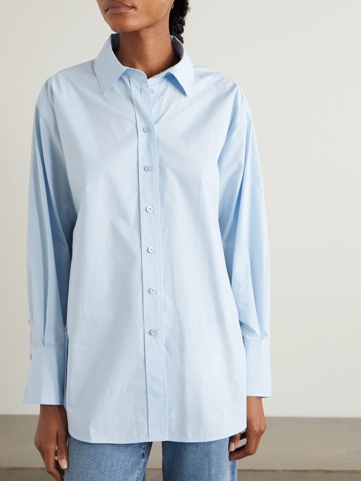FRAME ORGANIC COTTON-POPLIN SHIRT