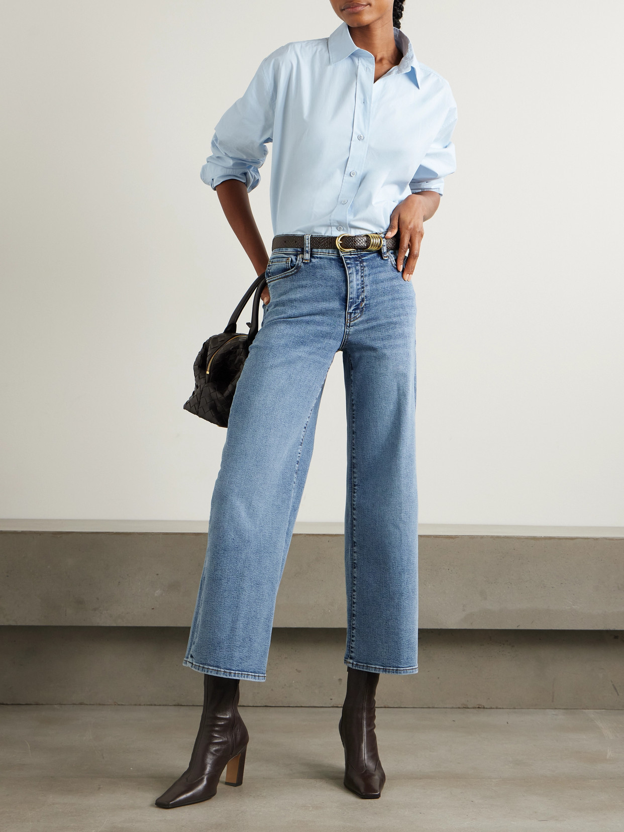 FRAME ORGANIC COTTON-POPLIN SHIRT