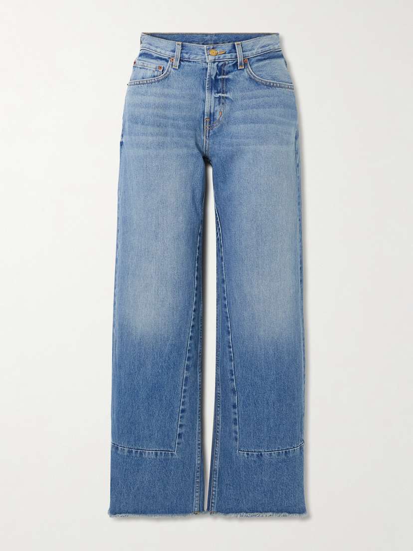 B SIDES Marcel Mid-rise Straight-leg Jeans