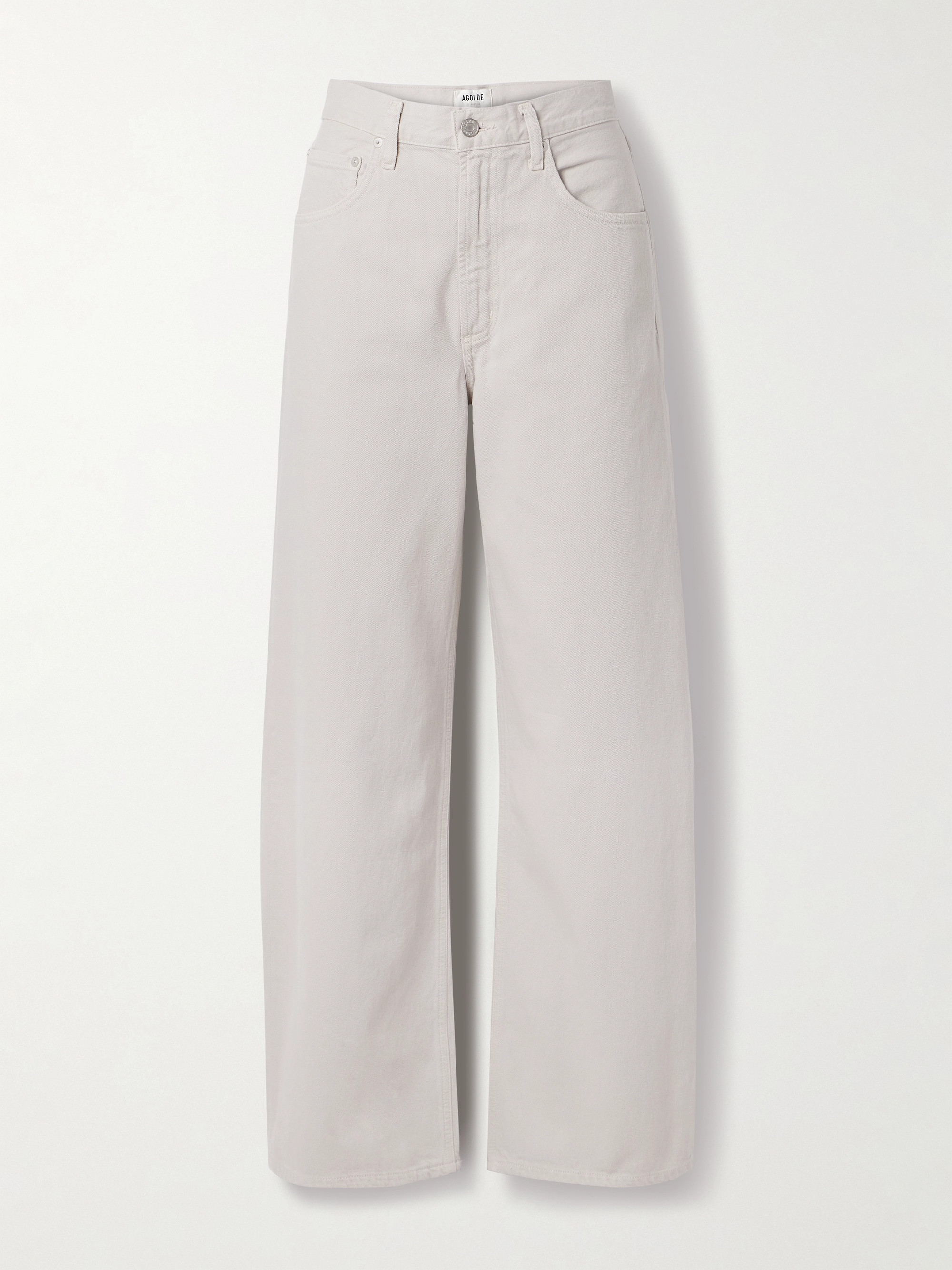 Agolde Low Curve mid-rise wide-leg jeans
