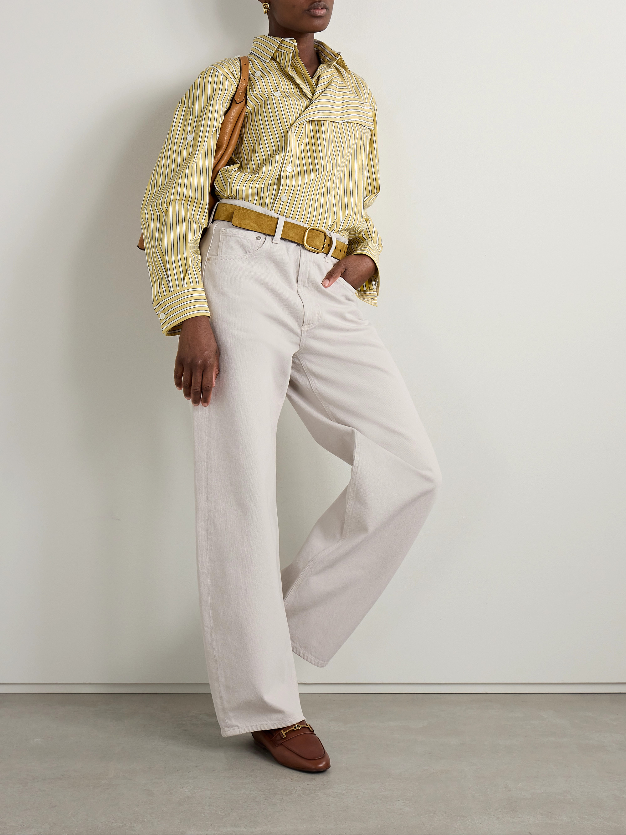 Agolde Low Curve mid-rise wide-leg jeans