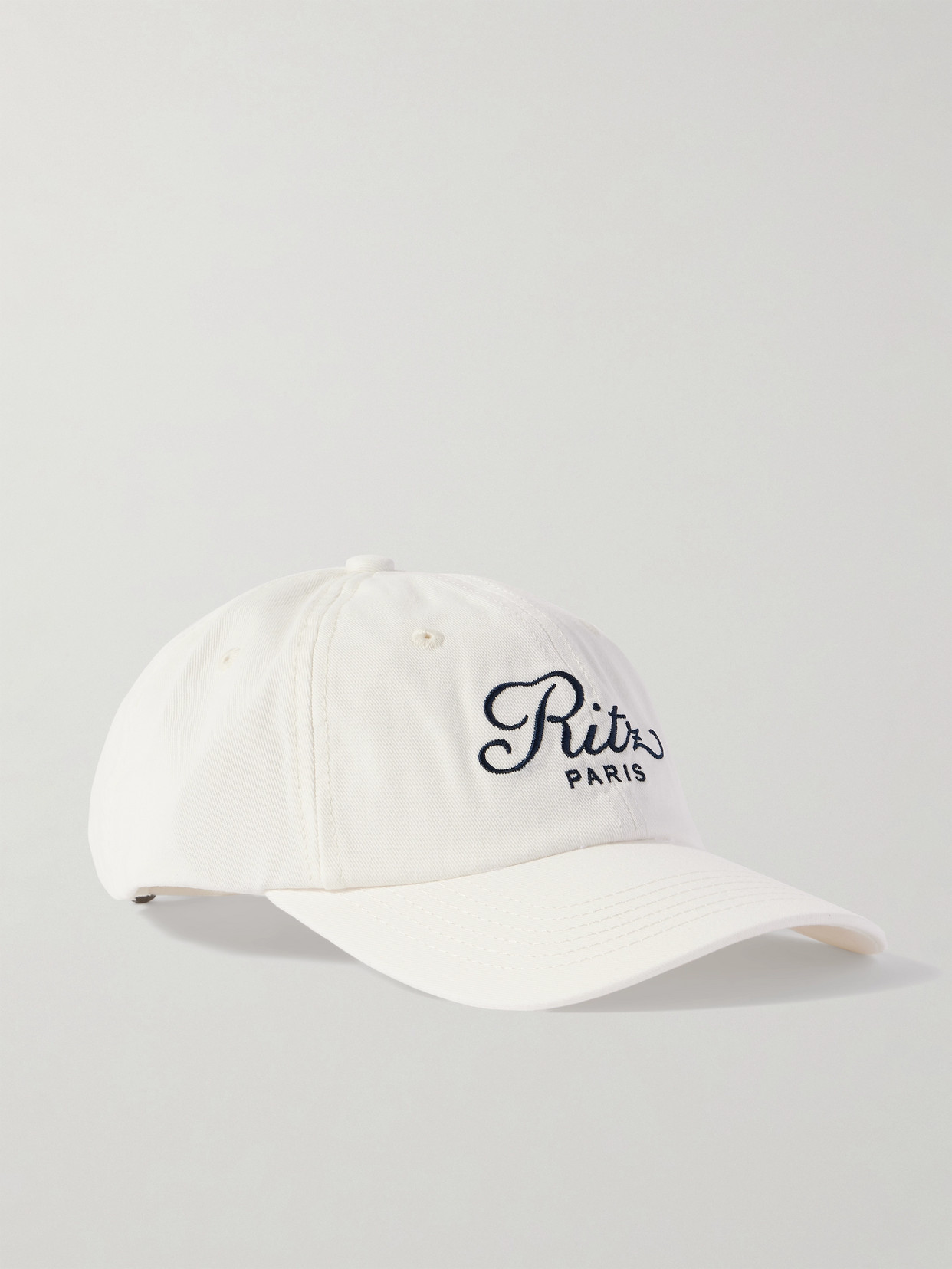 Frame X Ritz Paris Baseball Cap In Off-white