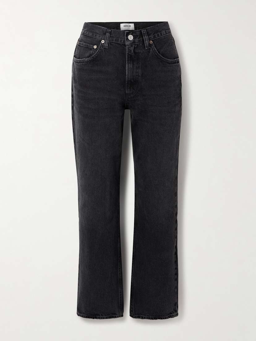 AGOLDE Valen Mid-rise Straight-leg Organic Jeans