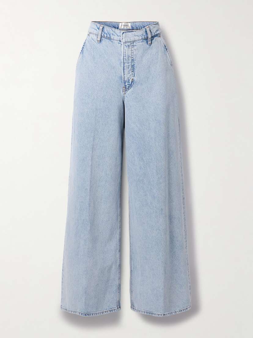 Frame The Wide Trouser High-rise Wide-leg Organic Jeans