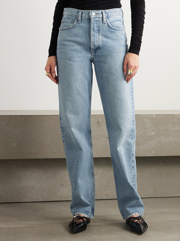 Agolde Kelly high-rise straight-leg recycled jeans