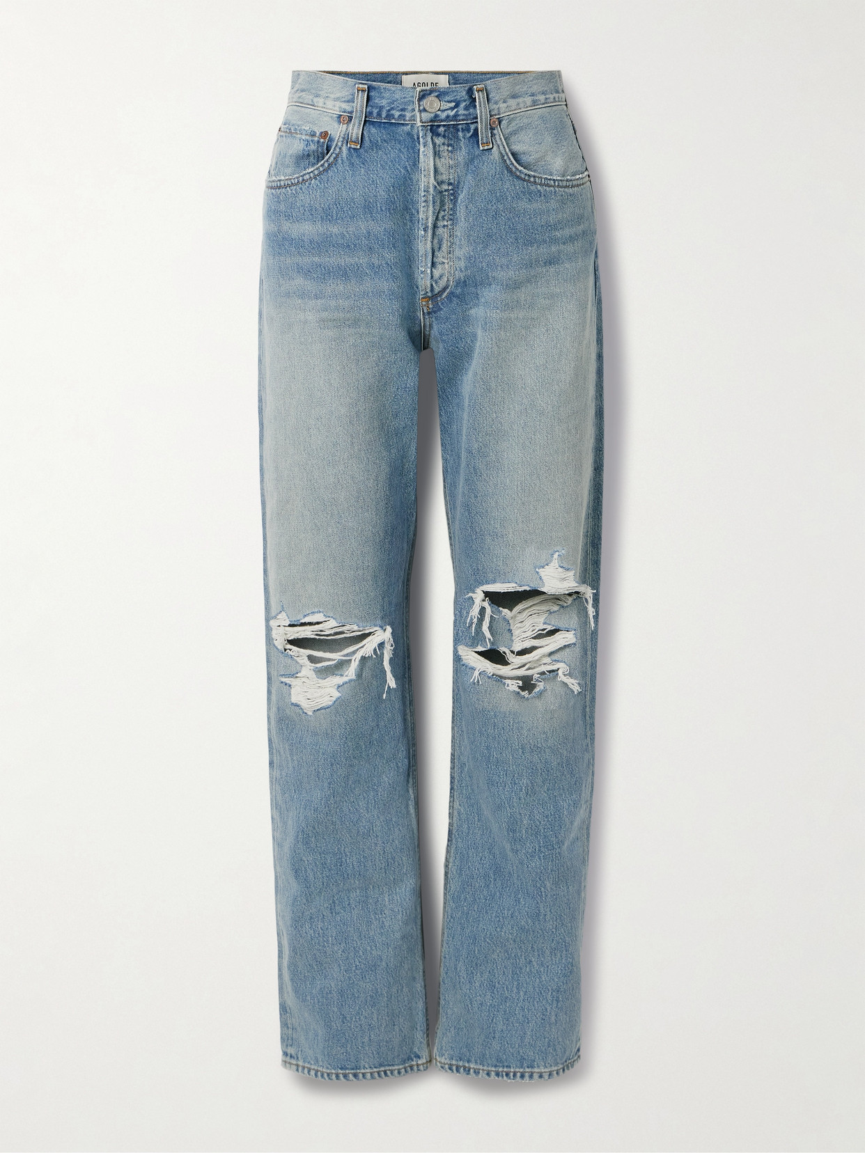 Agolde Blue Kelly Jeans In Blue