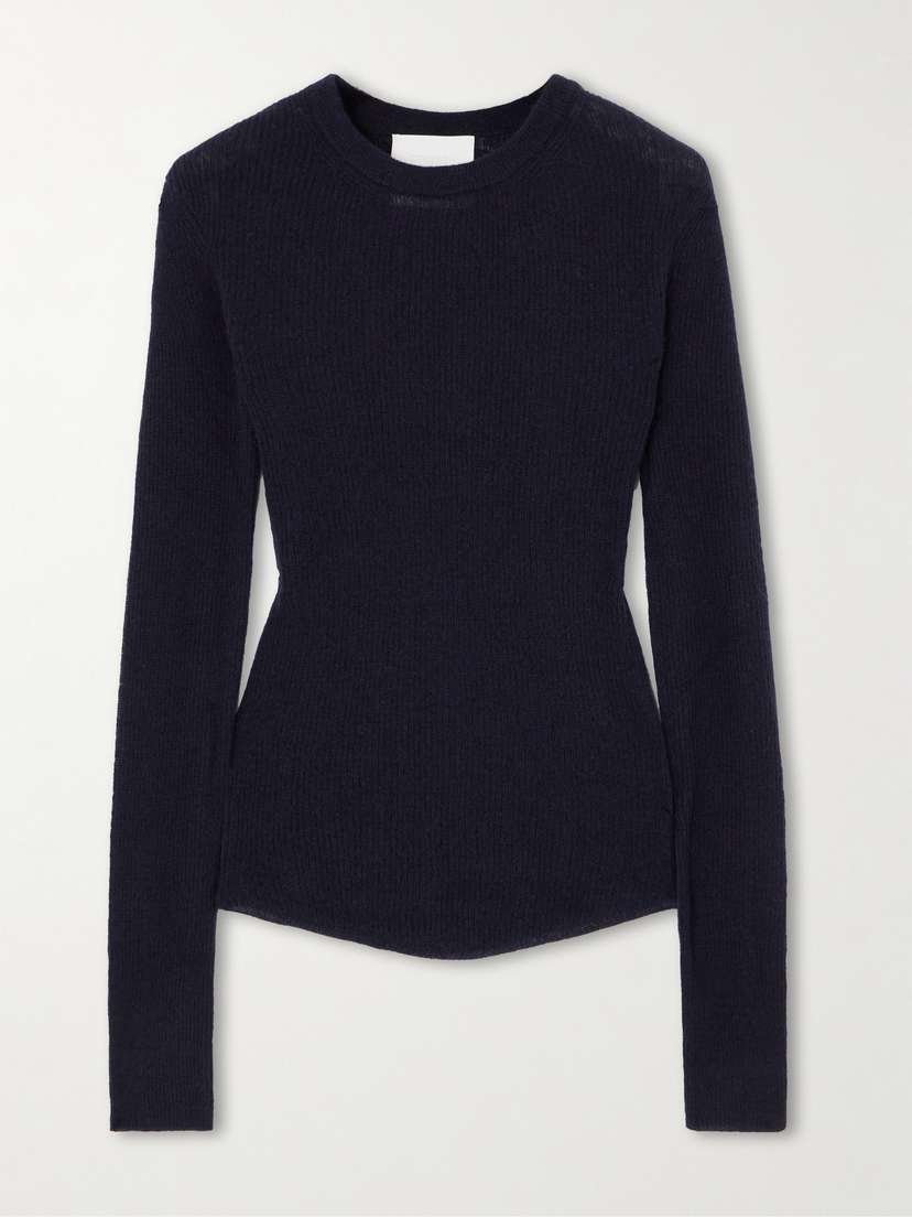 Citizens of Humanity Alessia Ribbed Wool And Cashmere-blend Sweater