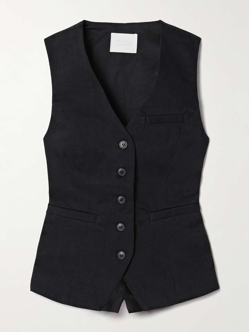 Citizens of Humanity Jasmin Cotton-twill Vest