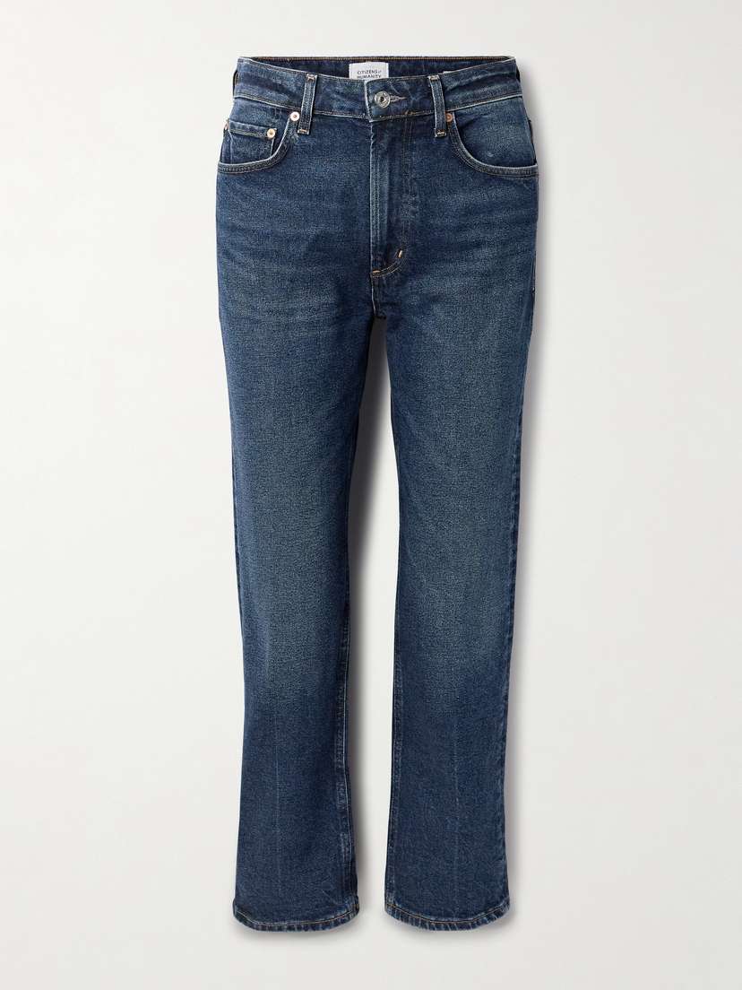 Citizens of Humanity Zurie Ankle Cropped High-rise Straight-leg Jeans