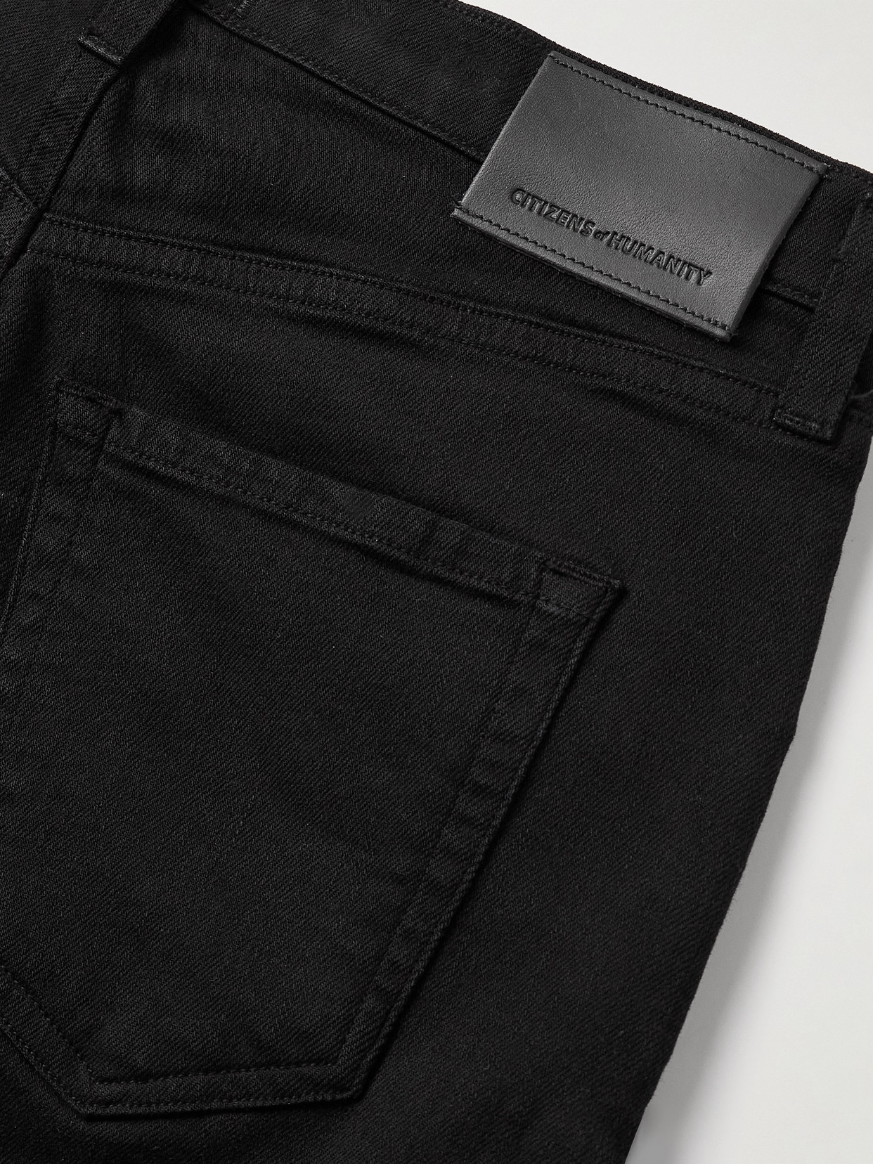 Citizen Of Humanity Amari Stretch High-rise Ultra Wide-leg Jeans In Black